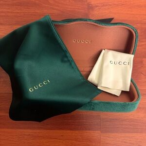 LAST CALL Gucci eyeglass case